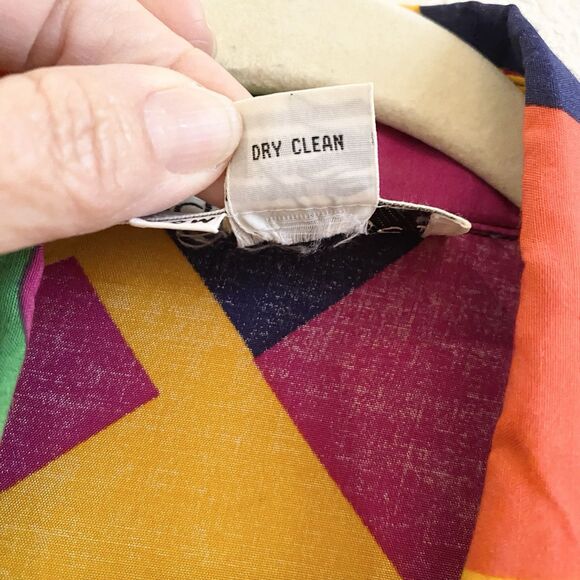 Breckenridge Women's Short‎ Sleeve Button Down Red Multicolor Shirt Size 20W VTG - Picture 6 of 10